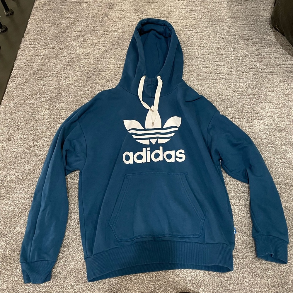 Adidas Blue Hoodie